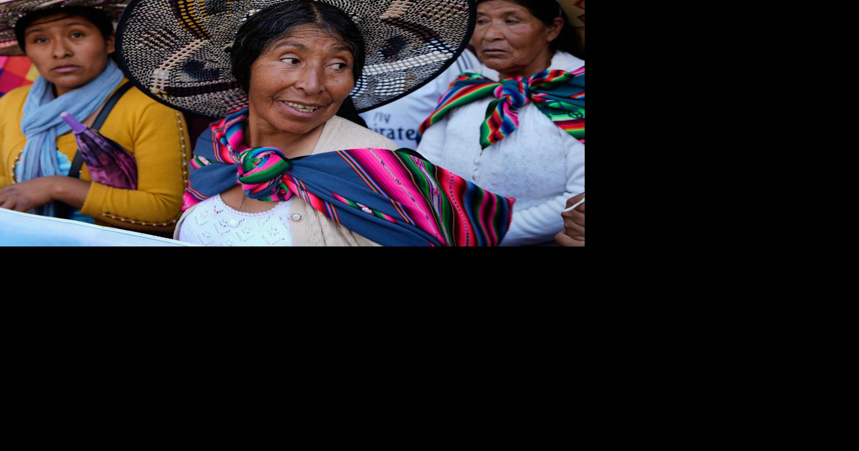 APTOPIX Bolivia Protest