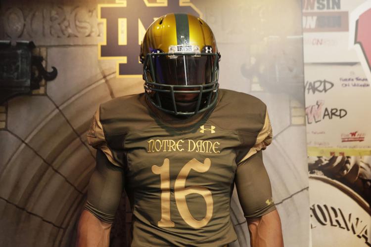 Notre Dame Unveils Uniforms For Shamrock Series Vs. Wisconsin //