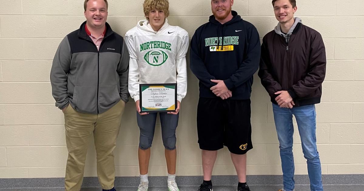 Dylan Ritchie Northridge’s Dylan Ritchie wins TGN Athlete of the Week (Nov. 1-7, 2021 ...