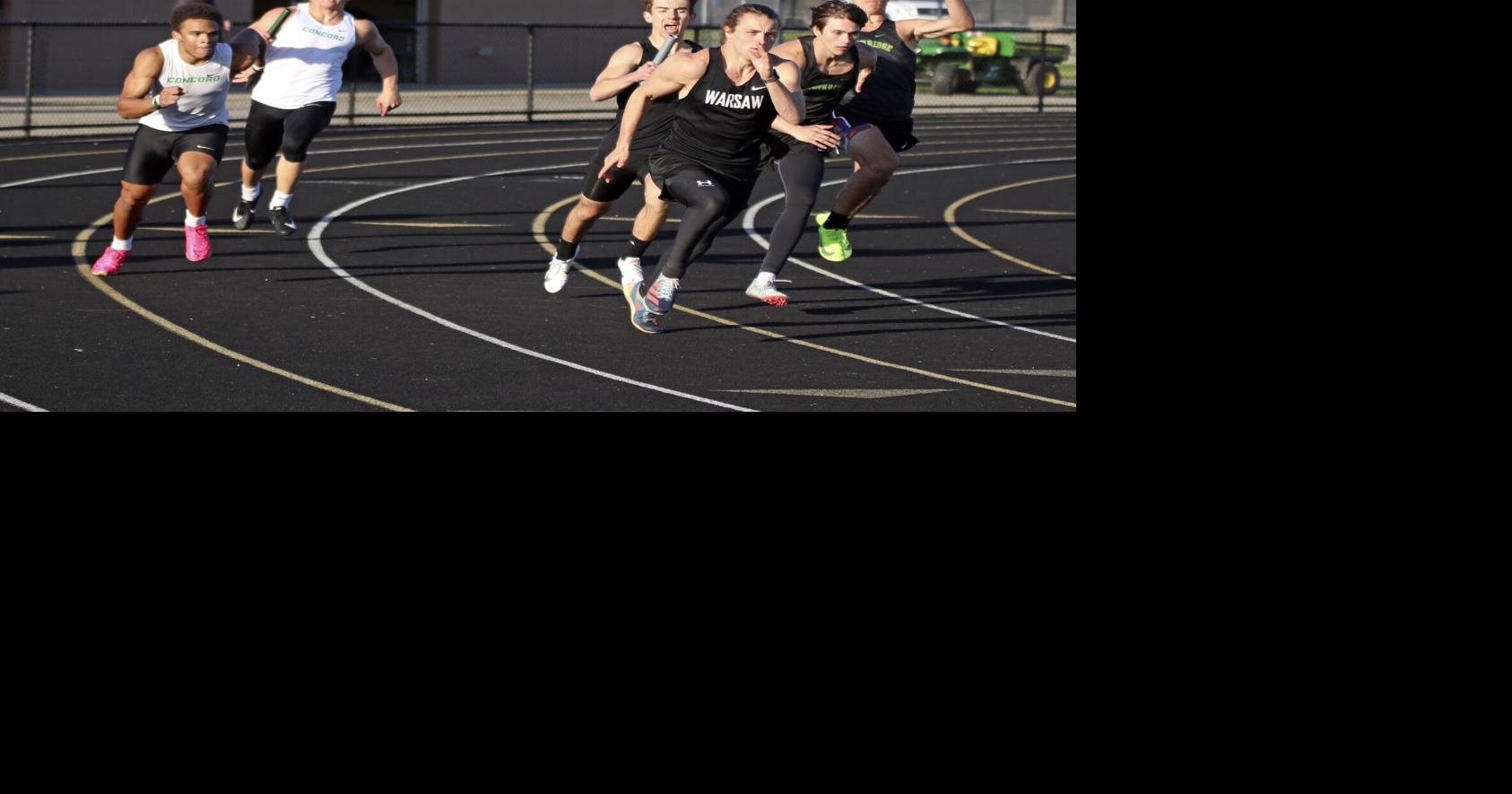 PREP BOYS TRACK: Warsaw edges Northridge, Concord in NLC showdown ...