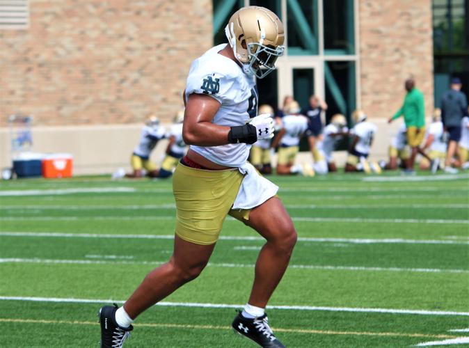 ND FOOTBALL: Tagovailoa-Amosa returns to practice after father's death, Sports