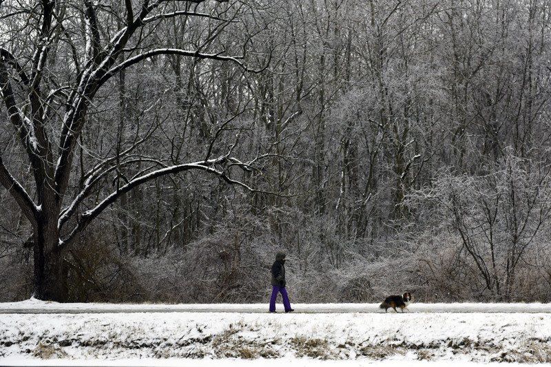 Goshen going from ice to blowing snow Local News