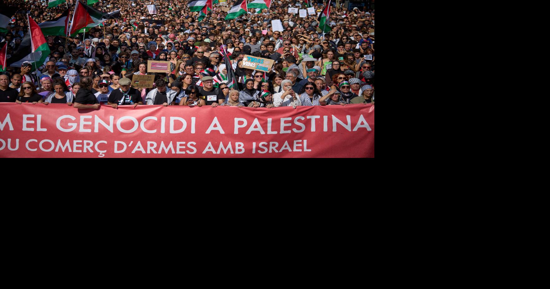 Spain Gaza Flotilla Protest