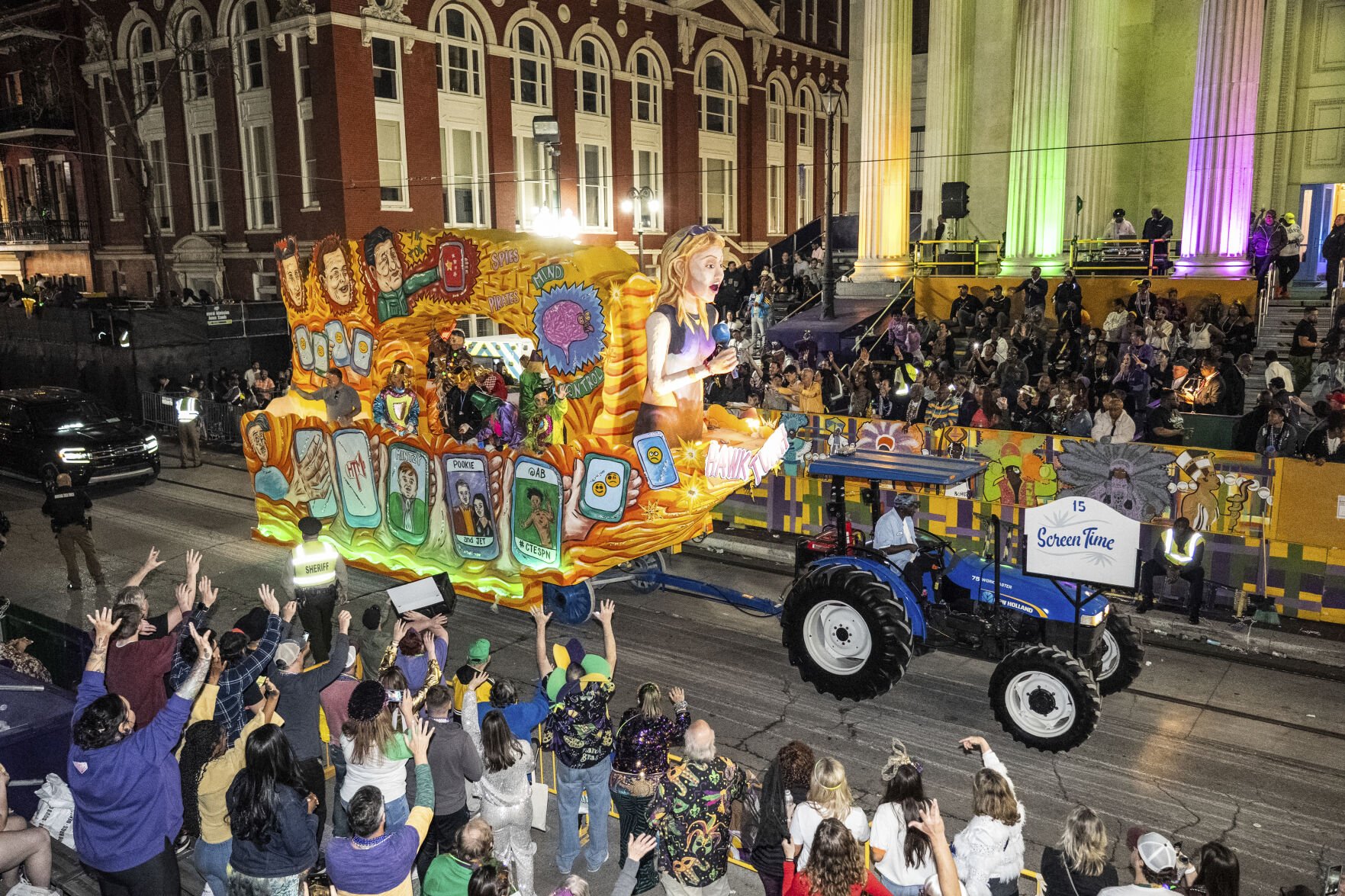 mardi gras parades february 19