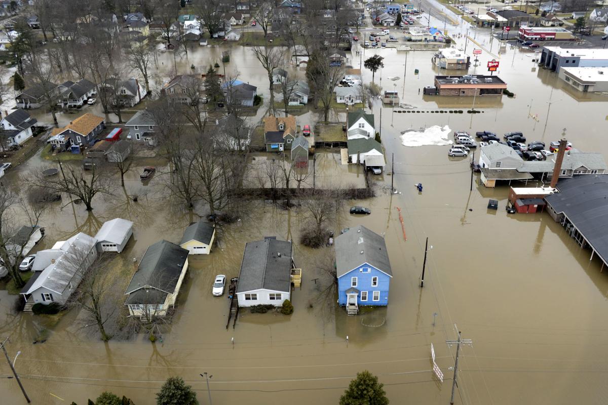 AERIAL SLIDESHOW Flooding in Goshen, Feb. 21, 2018 Multimedia