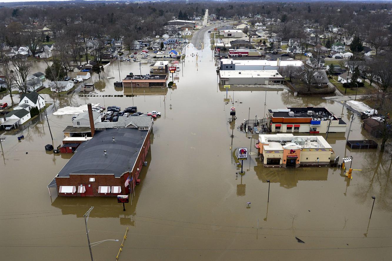 AERIAL SLIDESHOW Flooding in Goshen, Feb. 21, 2018 Multimedia