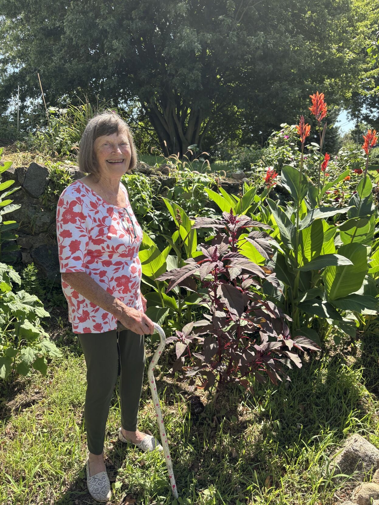 Senior Linda Bolt still gardening and more