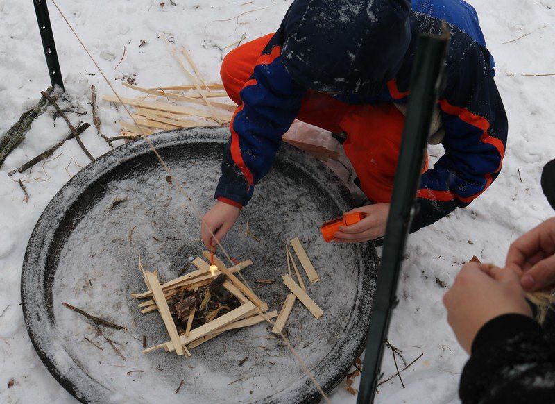 Scouts test skill sets during annual Klondike Derby