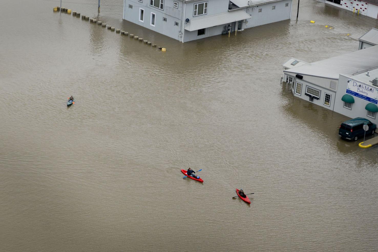 AERIAL SLIDESHOW Flooding in Goshen, Feb. 21, 2018 Multimedia