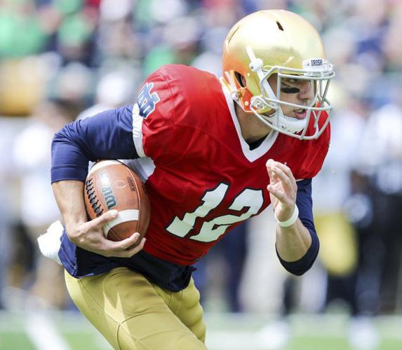 Ian Book of Oak Ridge High School makes news at Notre Dame