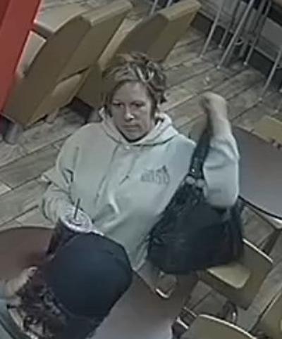 Person of interest sought in theft case