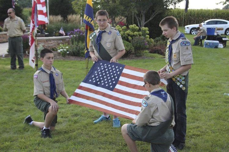 Annual Sept. 11 ceremony held at Wakarusa's Memorial Park Local News