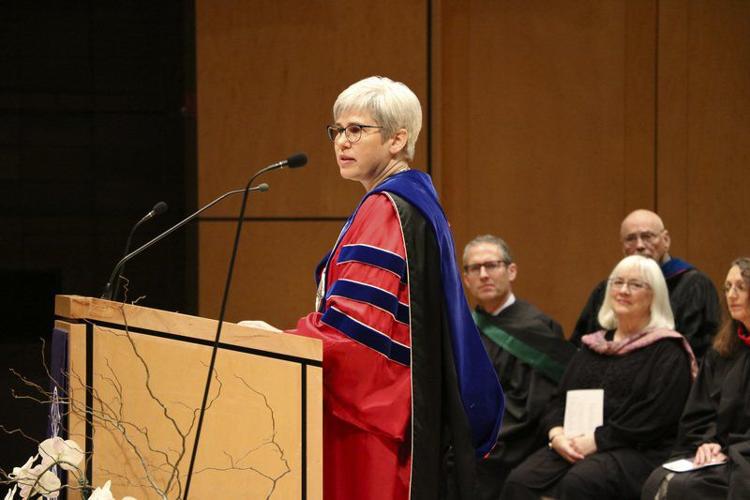 Goshen College inaugurates president Rebecca Stoltzfus