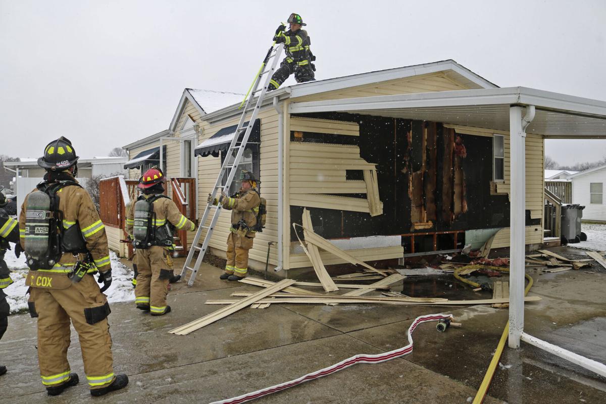 POLICE NEWS House damaged in fire News
