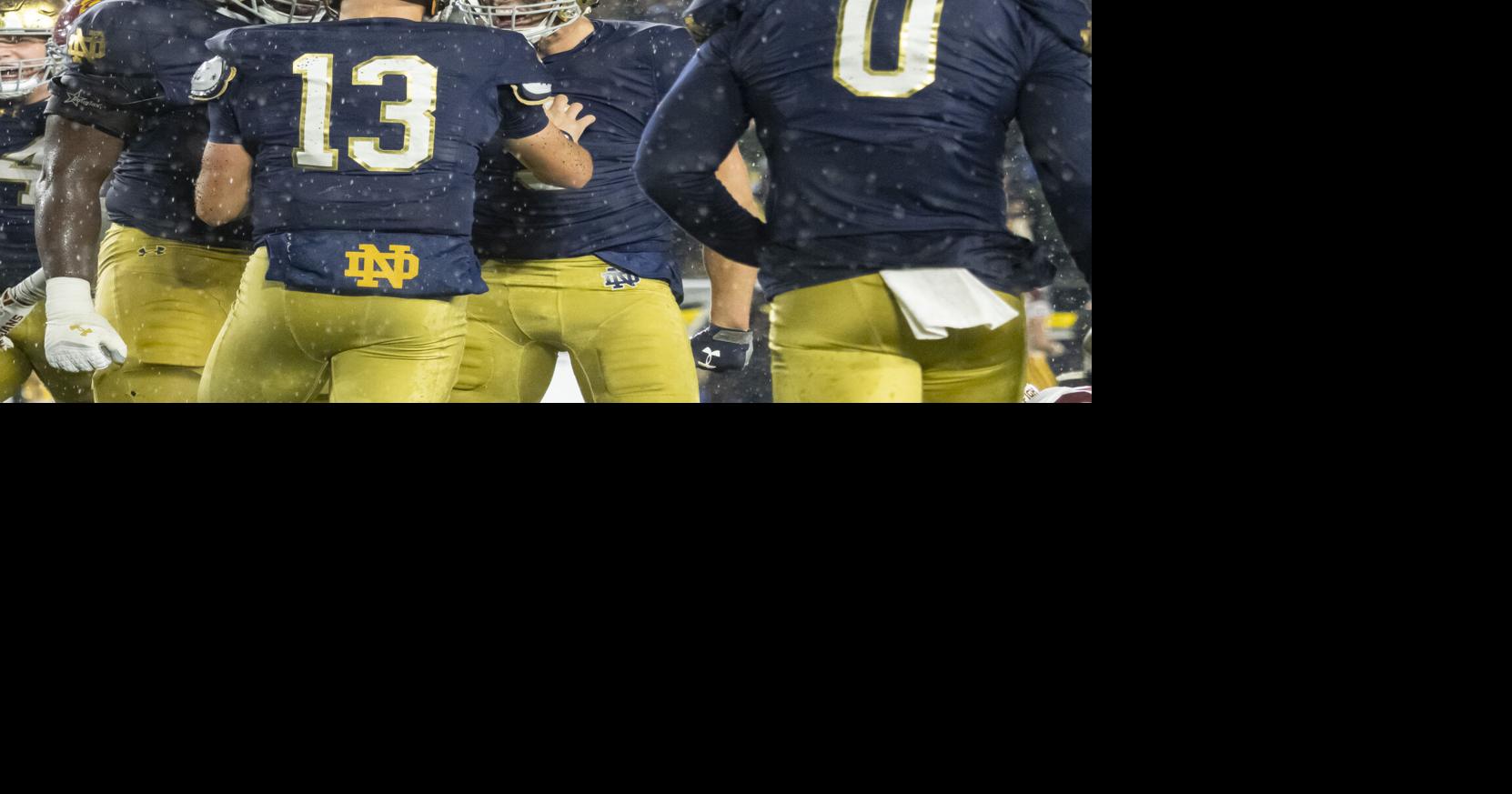 GALLERY: No. 13 Notre Dame hosts No. 20 Southern Cal Saturday night in Notre Dame Stadium