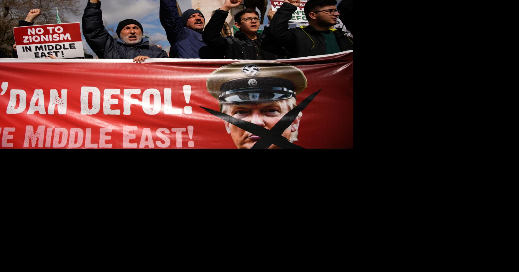 Turkey Iran US IsraelProtests