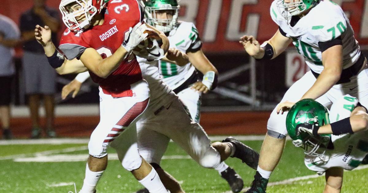 Goshen High School football vs. Concord Sports