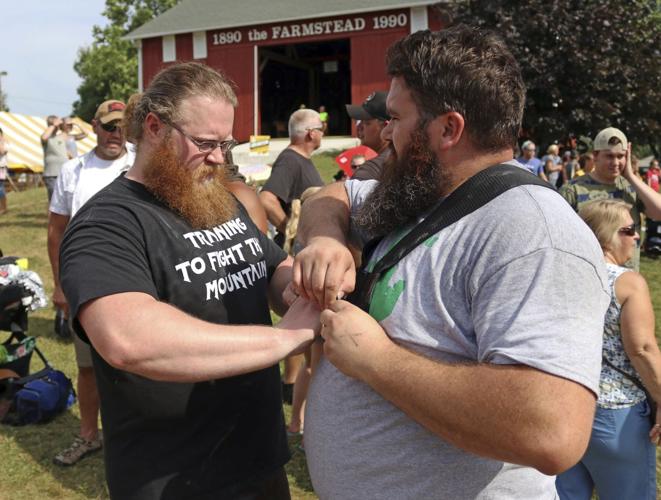 STRONGMAN COMPETITION: Community atmosphere staple of competition