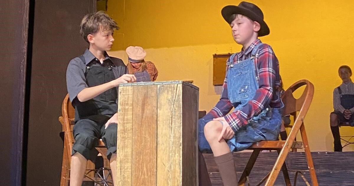 Civic theater presents all-youth production of "The Boxcar Children" this weekend