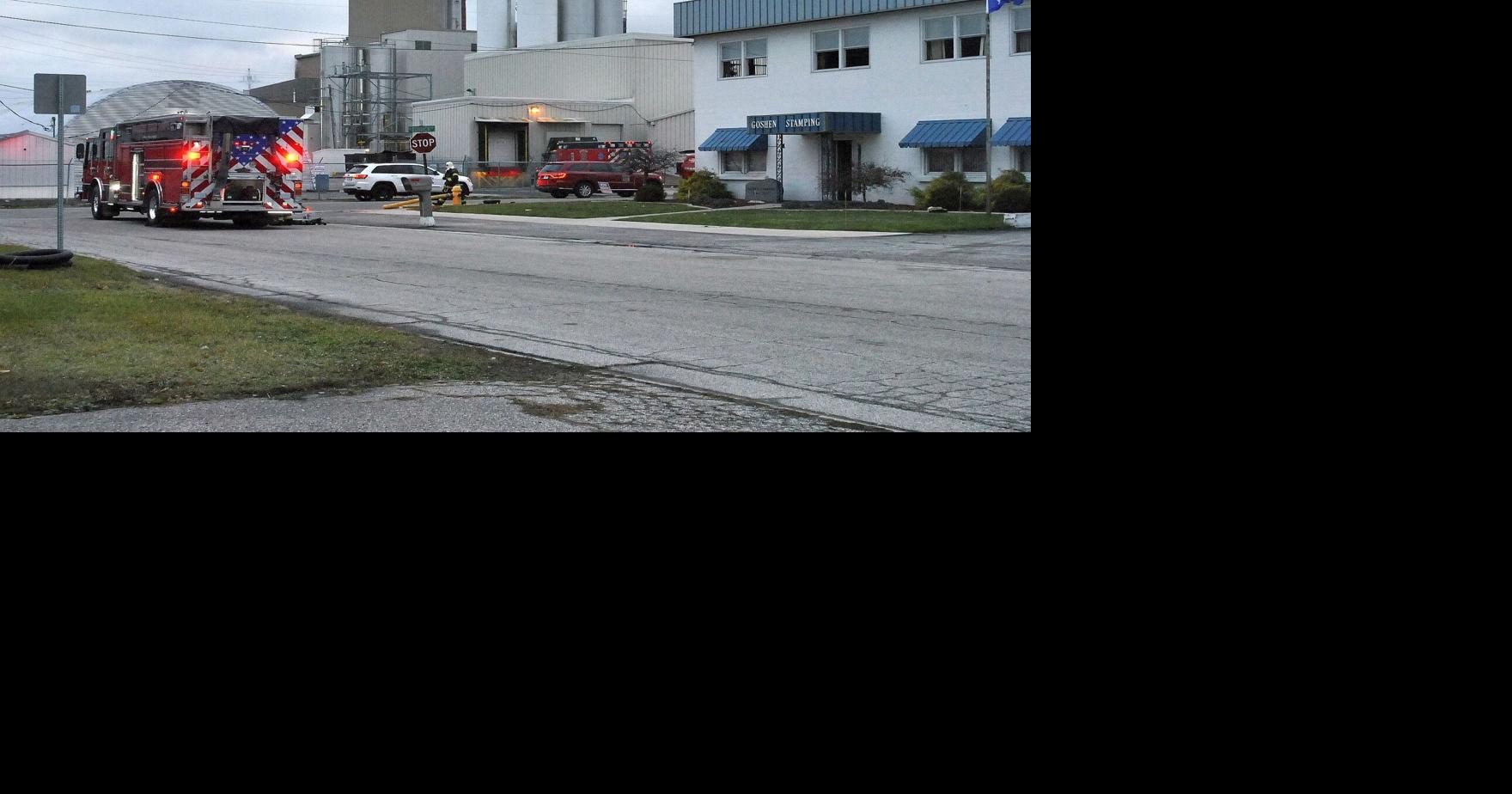 Fire erupts at Goshen Stamping Wednesday morning News