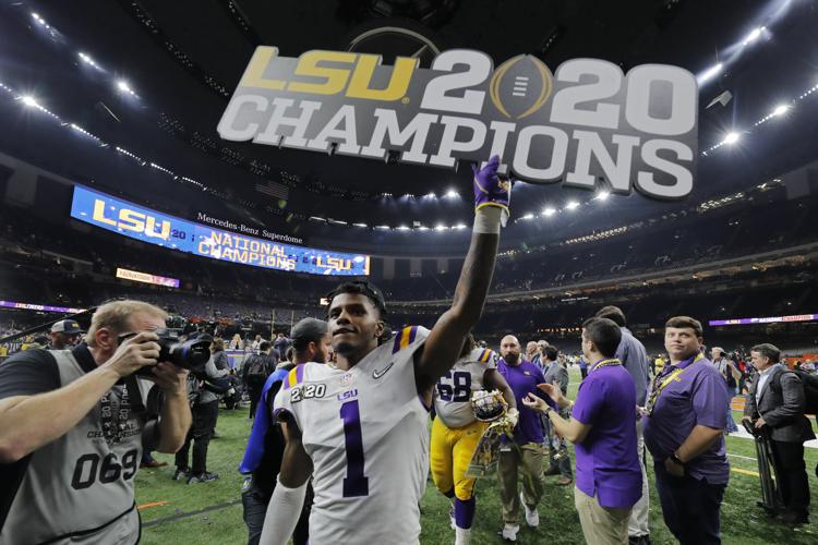 Celebrate the LSU Tigers CFP national title with new merch and