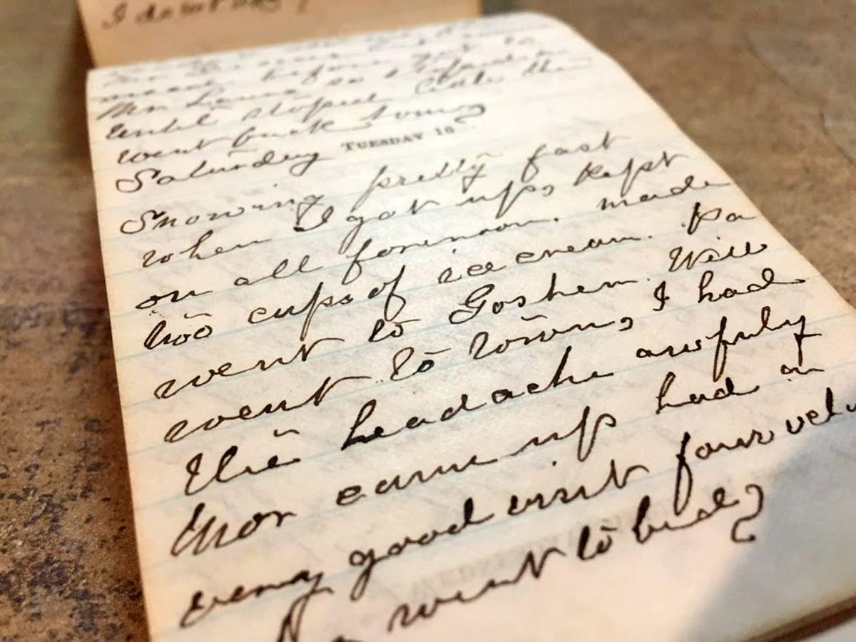 STORY OF A LIFETIME 147yearold journal reveals 1800s life in Elkhart
