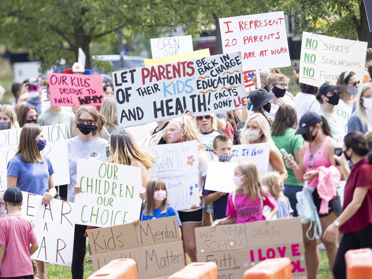 Protesters Take Their Back To School Case To The Health Department News Goshennews Com