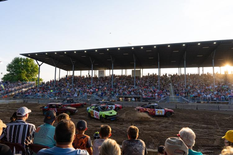 Demolition derby dishes out night of destruction to close fair ...