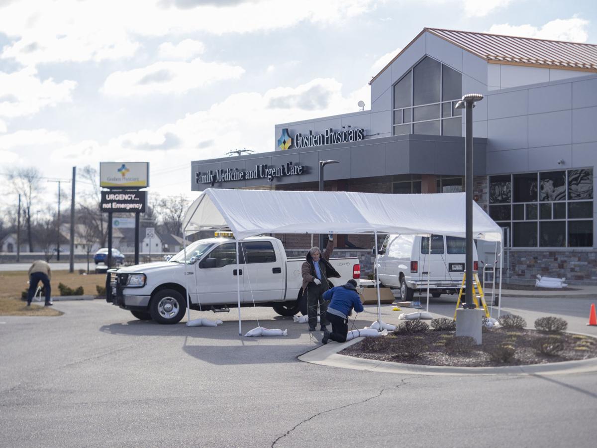 Covid 19 Testing Sites Set Up For High Risk Patients News Goshennews Com