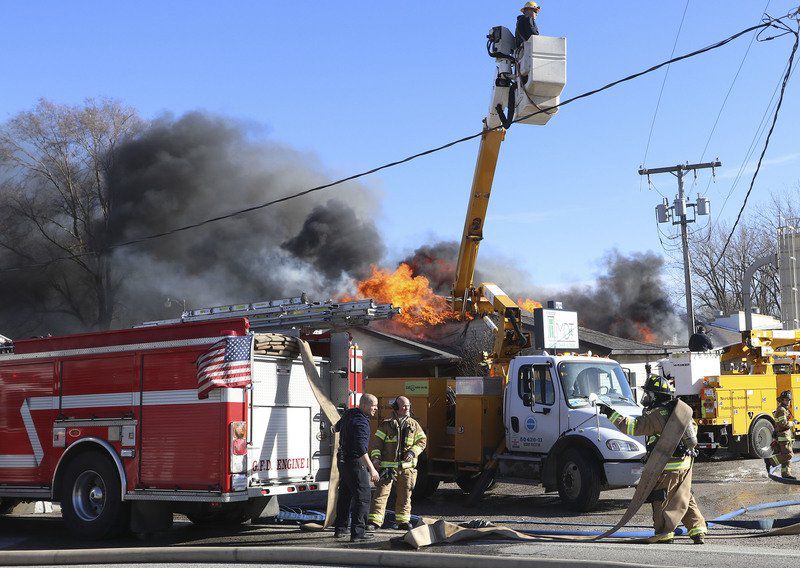 Fire Destroys Building At Goshen Door Trim Local News Fire Destroys Building At Goshen Door Trim