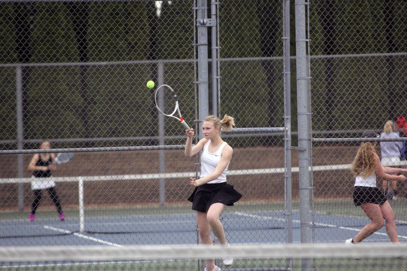 GIRLS TENNIS Kalb plays for Goshen despite injury Local Sports