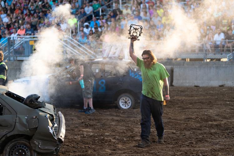 Demolition derby dishes out night of destruction to close fair ...