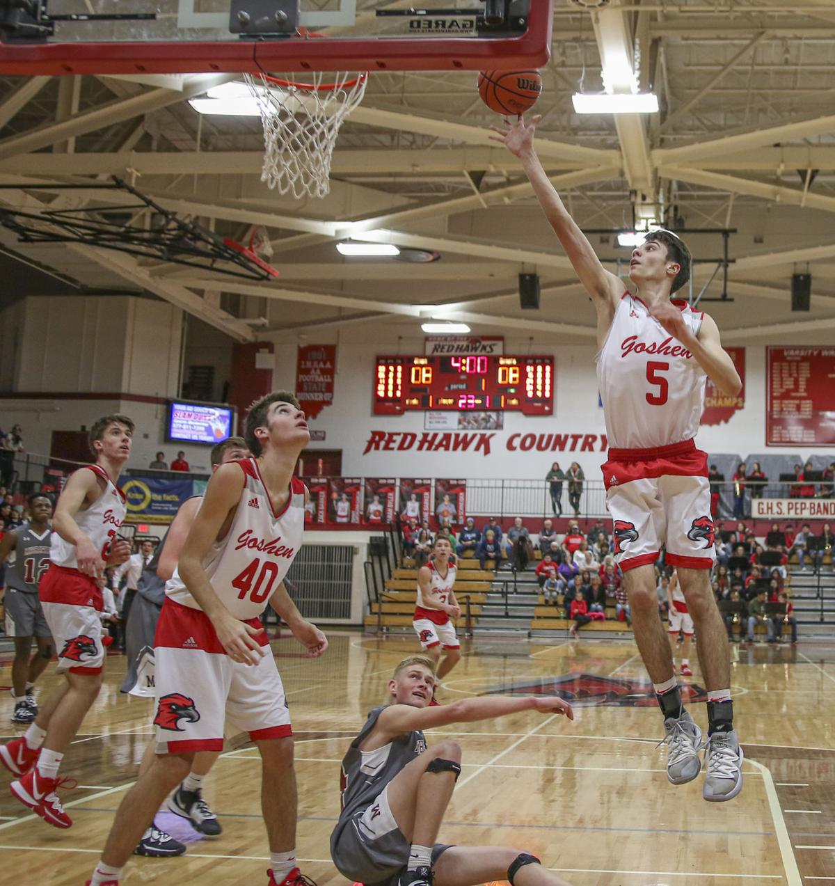 Prep Boys Basketball Redhawks Outlast Cavemen Down The Stretch