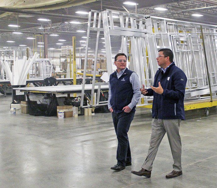 ELECTION 2018 U.S. Senate candidate visits Goshen to learn about RV