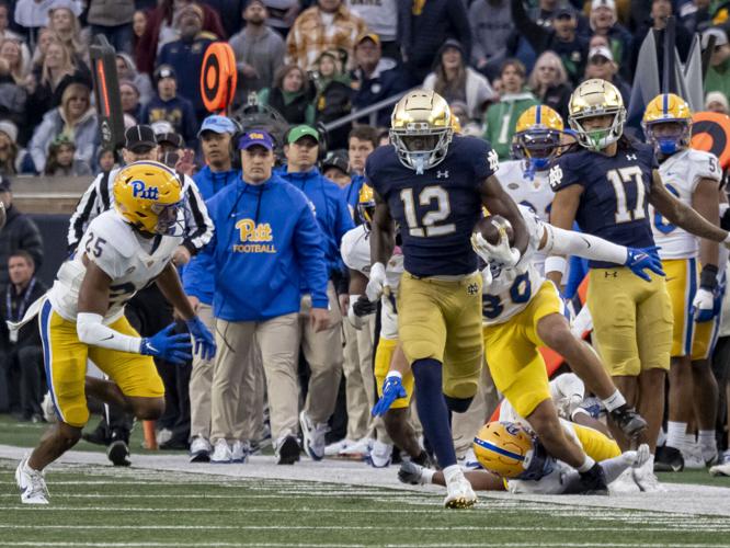 ND FOOTBALL GALLERY Notre Dame vs. Pittsburgh on Saturday, October 28, 2023 at Notre Dame
