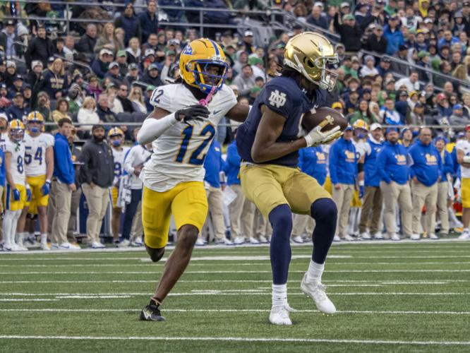 ND FOOTBALL GALLERY Notre Dame vs. Pittsburgh on Saturday, October 28, 2023 at Notre Dame