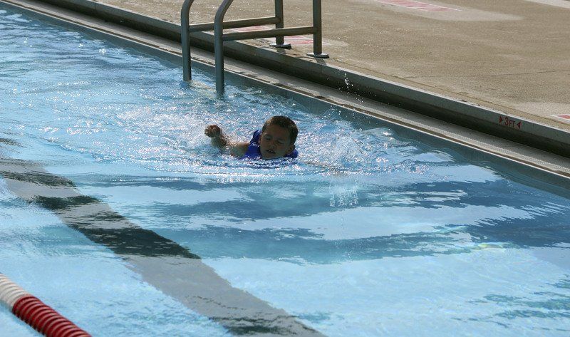 GOSHEN TRY ATHLON Hundreds show up at soggy Shanklin Park Local