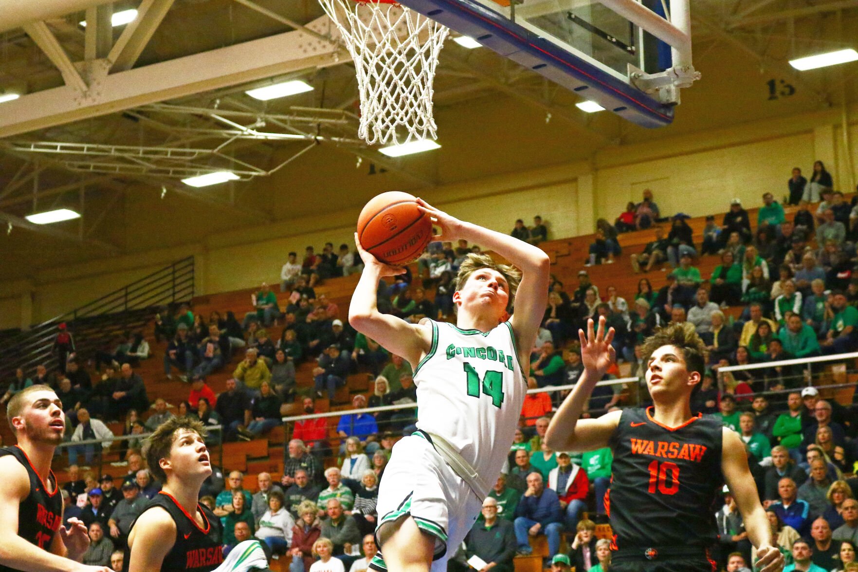 Warsaw dominates Concord with impressive shooting in 4A sectional semifinal win