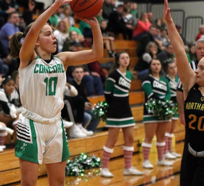 Prep Girls Basketball Concord Holds On After Furious Northridge