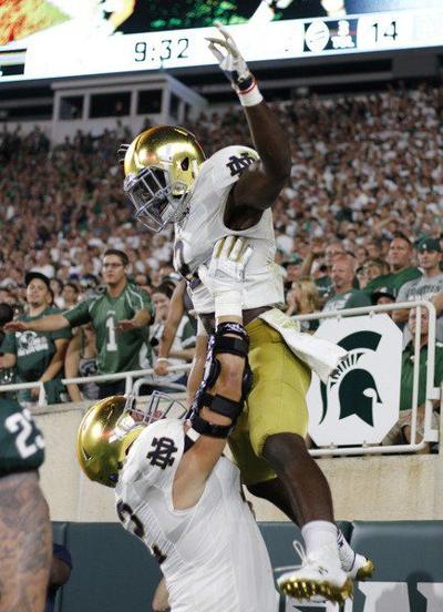 Notre Dame Football Turnovers Fuel Road Rout Of Michigan State