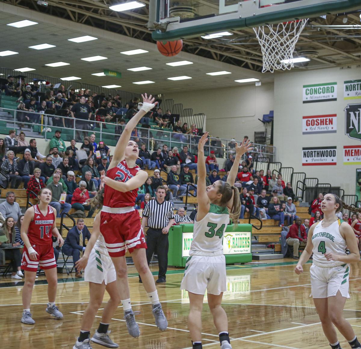 Prep Girls Basketball Northridge Upends Goshen In Nlc Contest