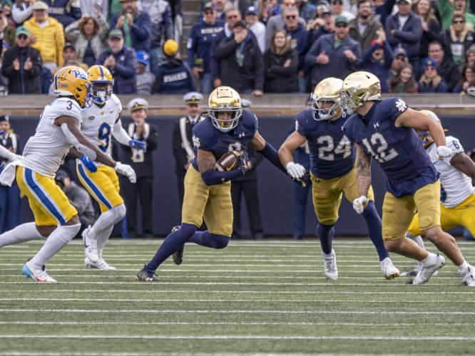ND FOOTBALL GALLERY Notre Dame vs. Pittsburgh on Saturday, October 28, 2023 at Notre Dame