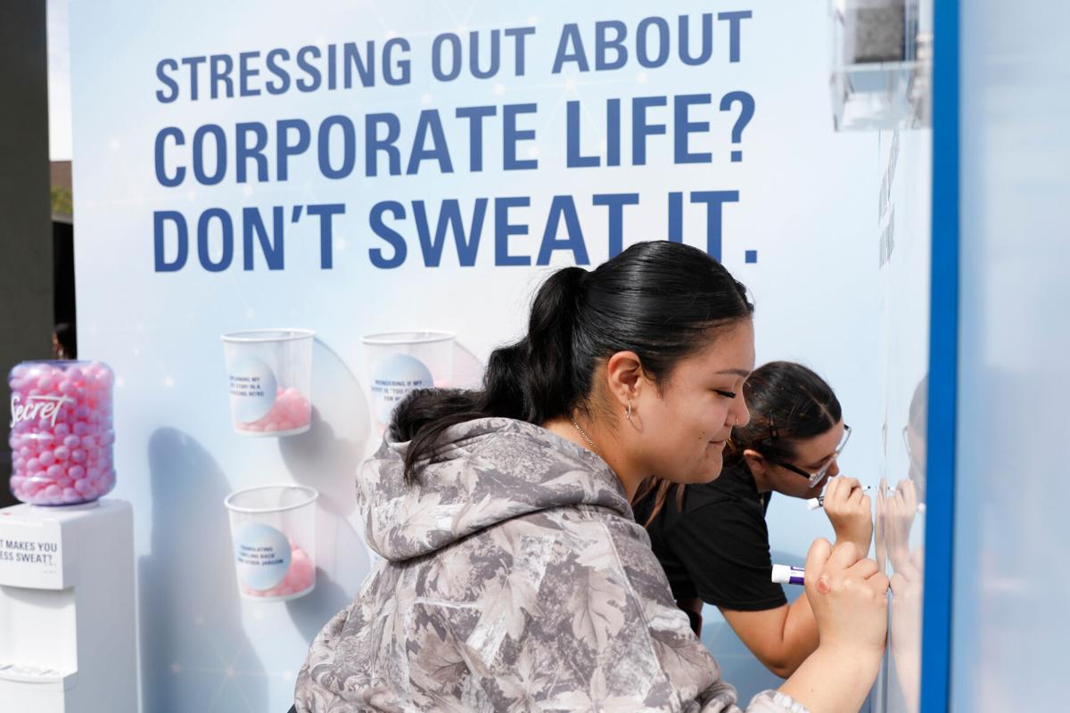 Secret Deodorant Fresher Under Pressure College Activation | National ...