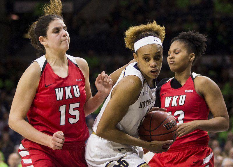 Nd Women S Basketball Mabrey Leads Notre Dame Women In Rout