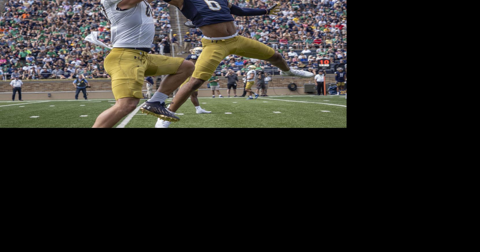 GALLERY Notre Dame Footbal Blue and Gold Spring Game