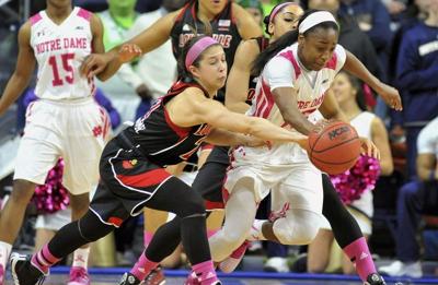 Notre Dame Women S Basketball Turner S Blocks Help Seal Irish Win