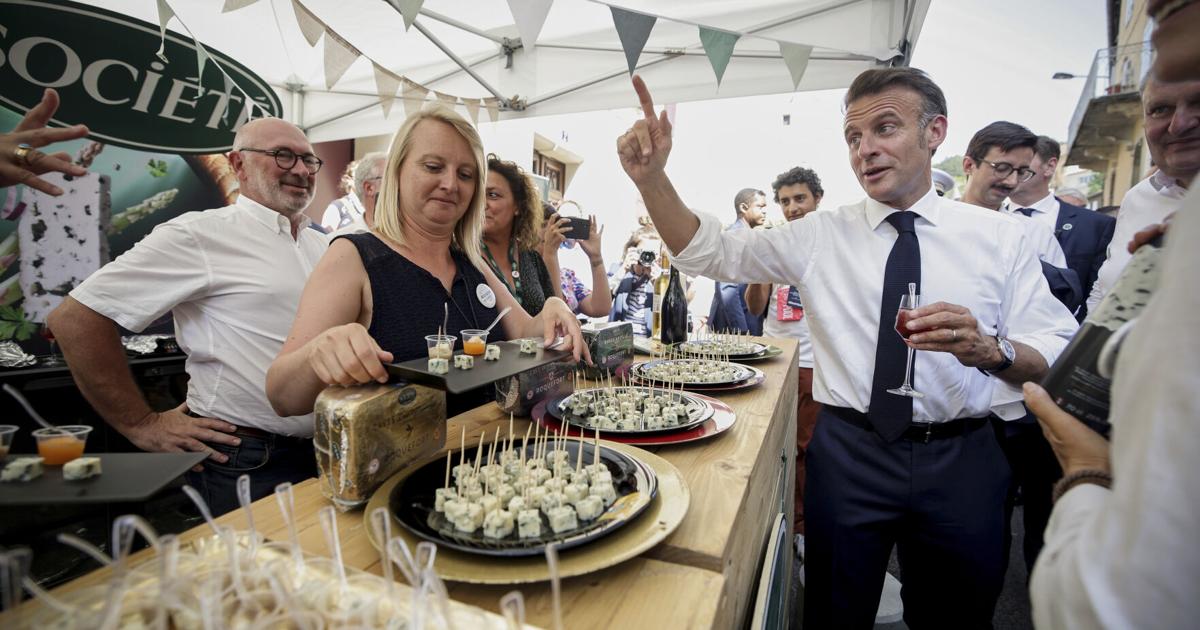 France Roquefort Blue Cheese Anniversary
