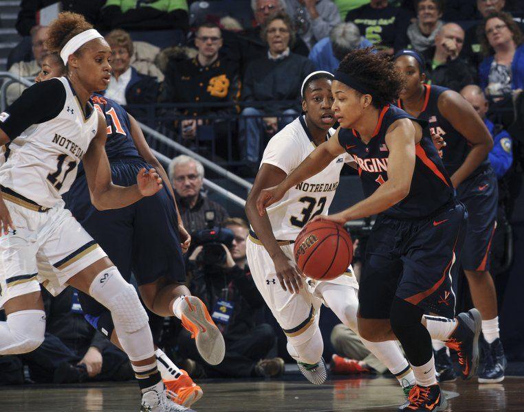 Women S Basketball Late Run Pushes Irish Past Uva Sports