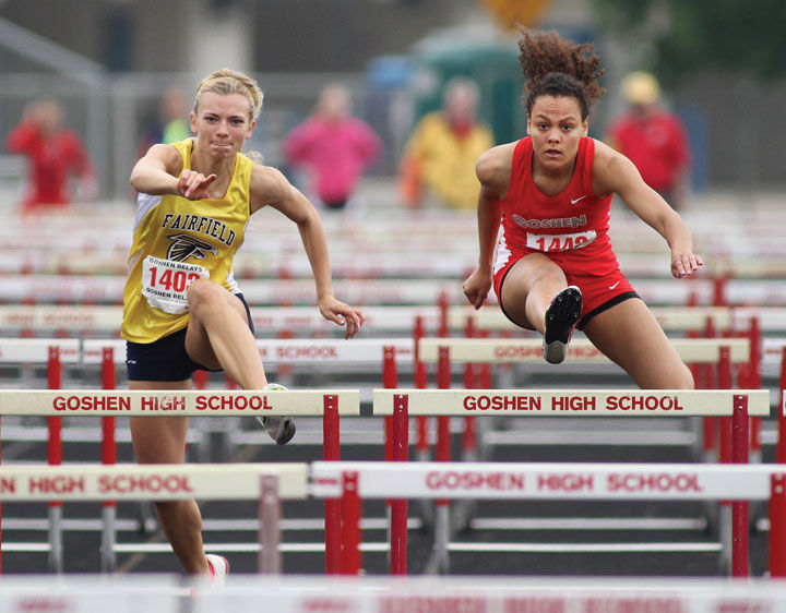 GOSHEN GIRLS RELAYS Falcons make it a four peat Local Sports