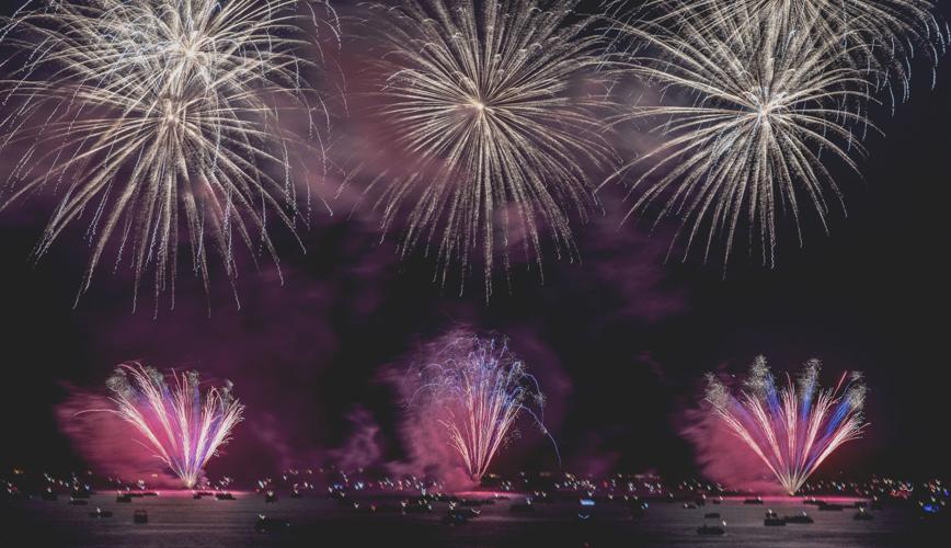 Largest fireworks show on record over Lake Wawasee set News